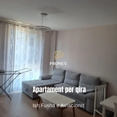 Tirane, jepet me qera apartament 2+1 Kati 4, 100 m² 650 € (Ish Fusha e Aviacionit)