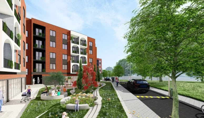 Tirane, shitet apartament 1+1 Kati 1, 61 m² 64.500 € (LAKE SIDE RESIDENCE , PASKUQAN)