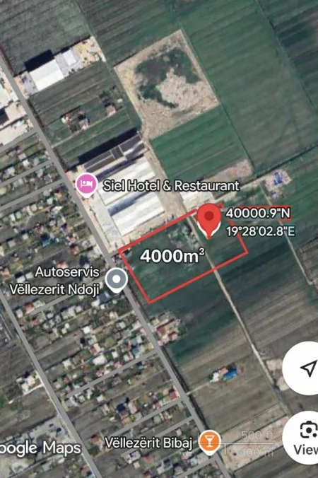 Durres, shitet truall , 4.000 m² 280.000 € (Sektor Rinia)