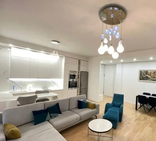 Tirane, jepet me qera apartament 2+1 Kati 3, 110 m² 1.200 € (Kompleksi Delijorgji)