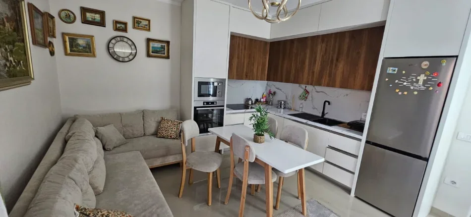 Tirane, jepet me qera apartament 1+1 Kati 5, 85 m² 600 € (Ish sheshi Shqiponja)