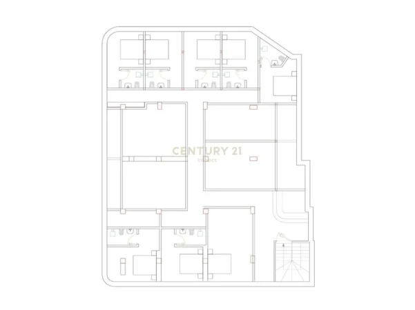 Tirane, shitet hotel Kati 6, 330 m² (Sheshi skenderbej)