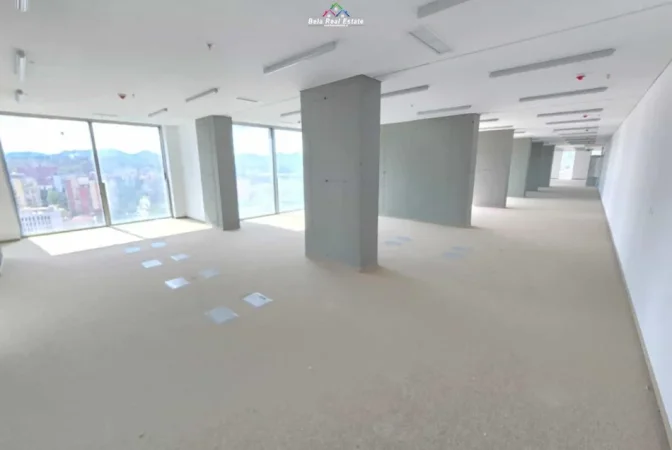Tirane, jepet me qera zyre Kati 17, 500 m² 21.000 € (rruga elbasanit)