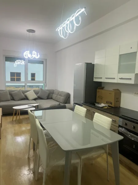 Tirane, jepet me qera apartament 1+1 Kati 3, 55 m² 450 € (Ali Demi)