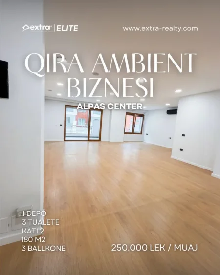 Tirane, jepet me qera zyre Kati 2, 180 m² 2.500 € (Hilton Garden Inn)