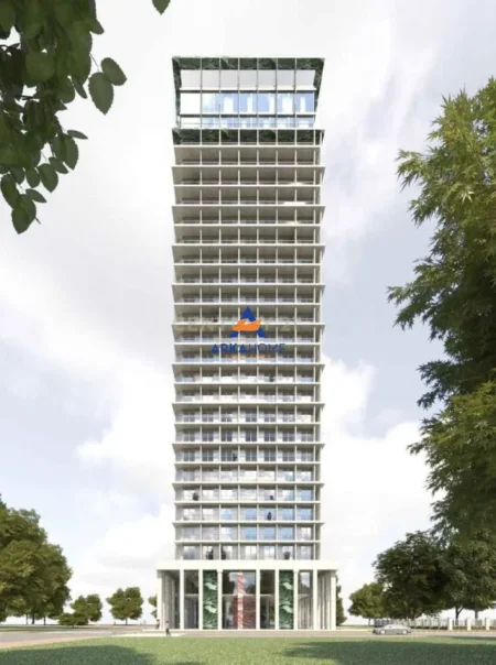 Tirane, shitet apartament 1+1+Ballkon Kati 20, 72 m² 115.200 € 