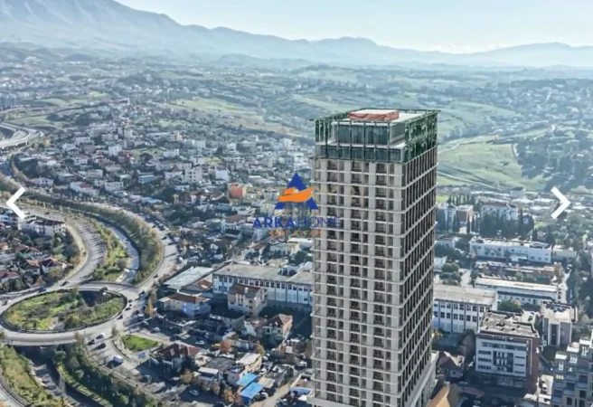Tirane, shitet apartament 1+1+Ballkon Kati 20, 72 m² 115.200 € 