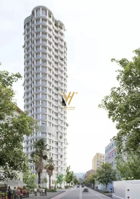 Tirane, shitet apartament 1+1+Ballkon Kati 8, 78 m² 242.000 € (RRUGA E BARRIKADAVE)