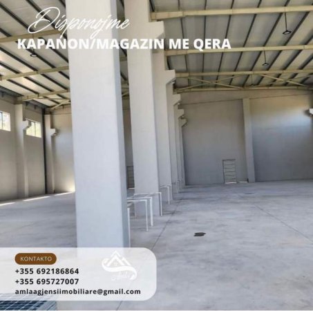 Tirane, jepet me qera magazine Kati 0, 2.000 m² 6.000 Euro (Njgjit me city park)