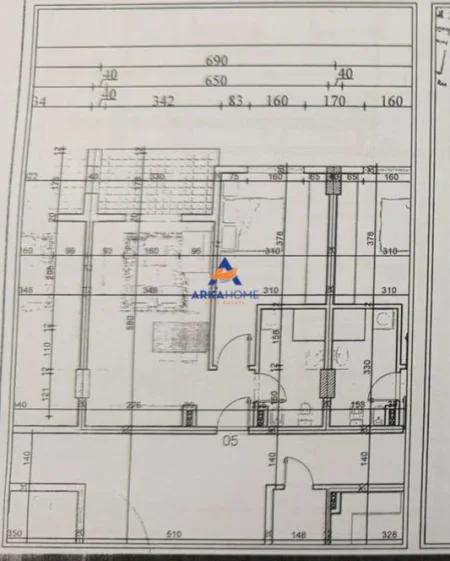 Tirane, shitet apartament 1+1 Kati 4, 150 m² 