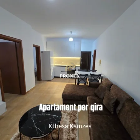 Tirane, jepet me qera apartament 2+1 , 90 m² 450 € (Kthesa Kamzes)