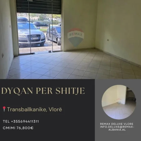 Vlore, shitet dyqan Kati 0, 52 m² 76.800 € (Lungomare, Vlorë)