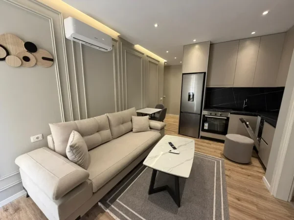 Tirane, jepet me qera apartament 1+1 Kati 3, 