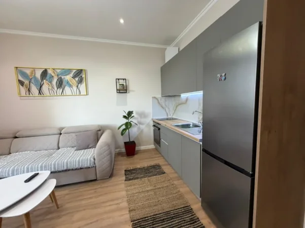 Tirane, jepet me qera apartament 1+1 Kati 3, 