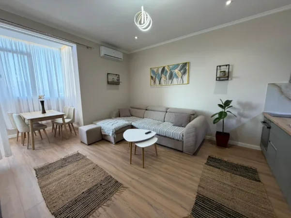 Tirane, jepet me qera apartament 1+1 Kati 3, 