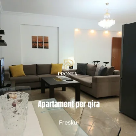 Tirane, jepet me qera apartament 2+1 Kati 2, 97 m² 520 € (Fresku)