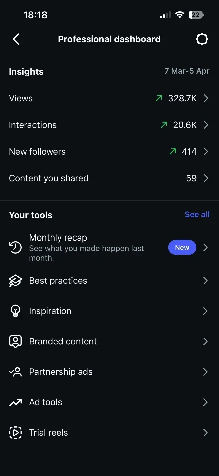 Tirane, shes INSTAGRAM 550 €