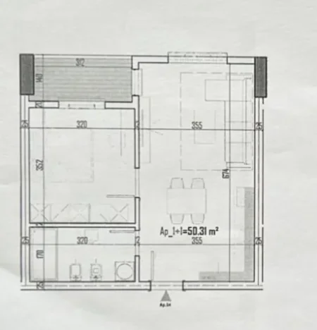✨️SHITET APARTAMENT 1+1  ✨️73.000 € (PASKUQAN)