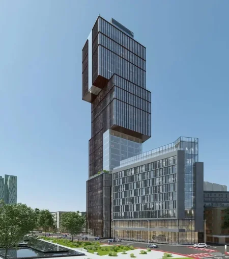 Tirane, jepet me qera Ambient zyre Kati 0, 478 m² (Sheshi Skenderbej)