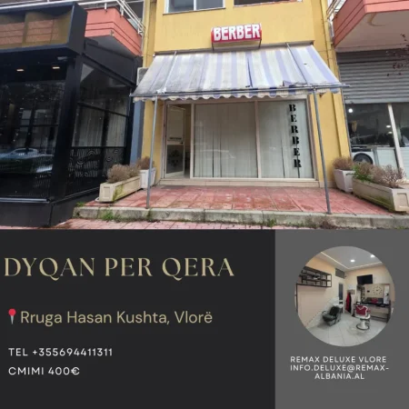 Vlore, jepet me qera ambjent biznesi Kati 0, 25 m² 400 € (Rruga Hasan Kushta, Albano Romina, Vlorë)