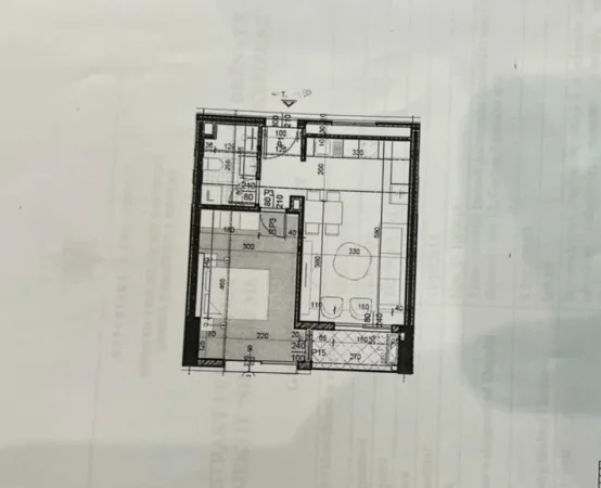 Tirane, shitet apartament 1+1 Kati 4, 59 m² 165.000 € (Rruga Bedri Karapici)