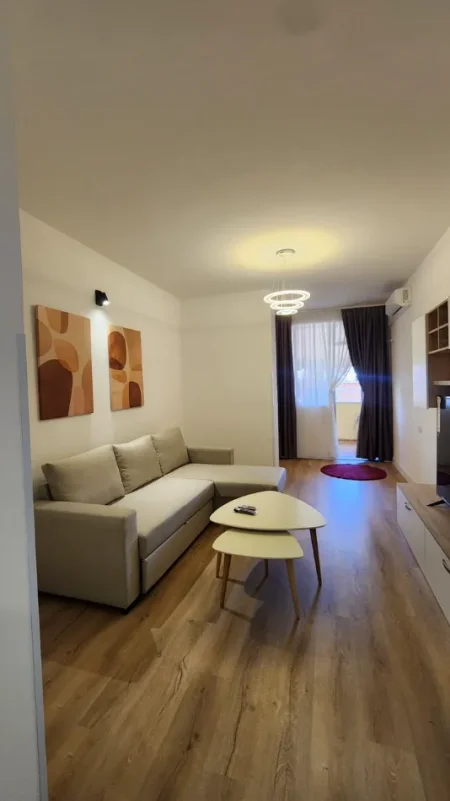 Tirane, jepet me qera apartament 1+1 Kati 6, 85 m² 700 € (MYSLYM SHYRI)