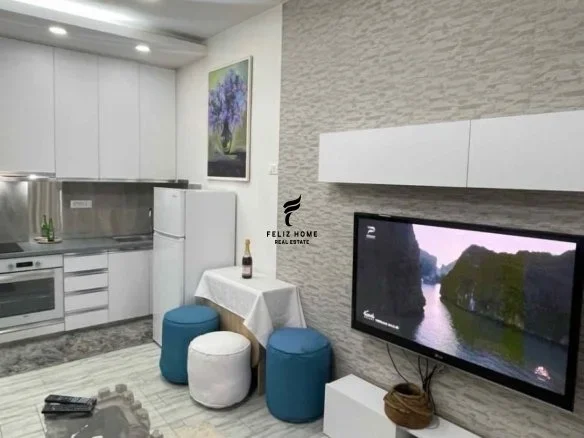 Tirane, jepet me qera apartament 1+1 , 650 € (KOMUNA E PARISIT)