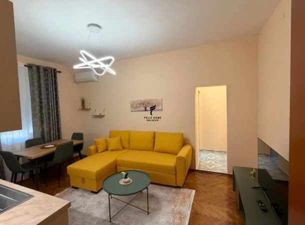 Tirane, jepet me qera apartament 1+1 Kati 5, 65 m² 500 € (21 DHJETORI)