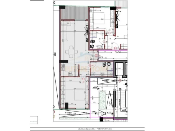 Tirane, shitet apartament 1+1 Kati 1, 81 m² 73.000 € (Rezidenca Kodra e Liqenit, Paskuqan)