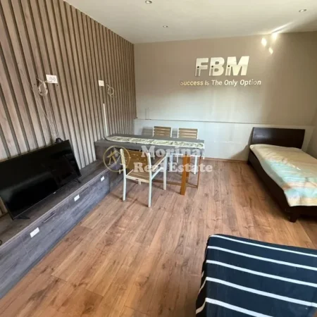 Tirane, jepet me qera apartament 1+1 Kati 1, 50 m² (Qytet Studenti)