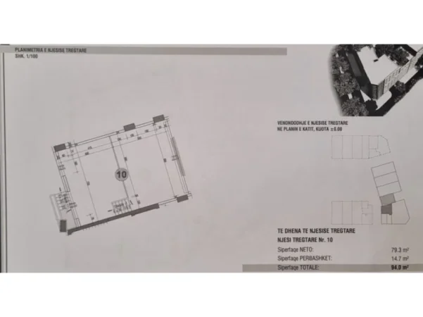 Tirane, jepet me qera ambjent biznesi Kati 0, 94 m² 1.880 € 
