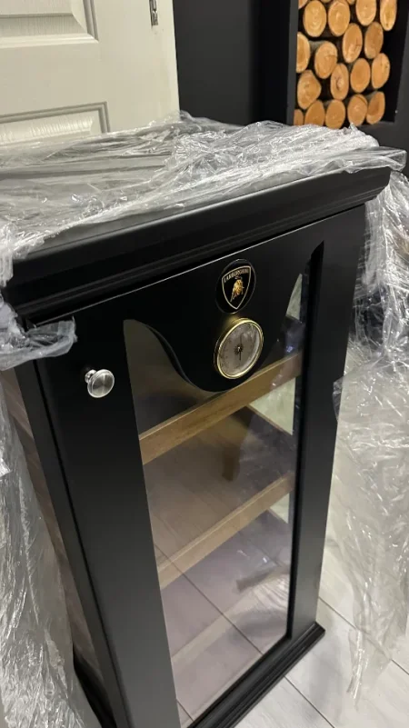 ✅SHITET HUMIDOR I RI LAMBORGHINI DOLLAP LUKS PER PURO CIGARE TOSCANELLO AKSESOR SHUM E VECANT VETEM PER BOSSAT Permasat 100cm me 50cm 40cm