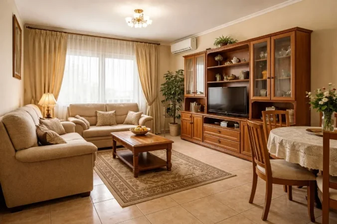 Tirane, jepet me qera apartament 2+1 Kati 1, 70 m² 500 € (MYSLYM SHYRI)