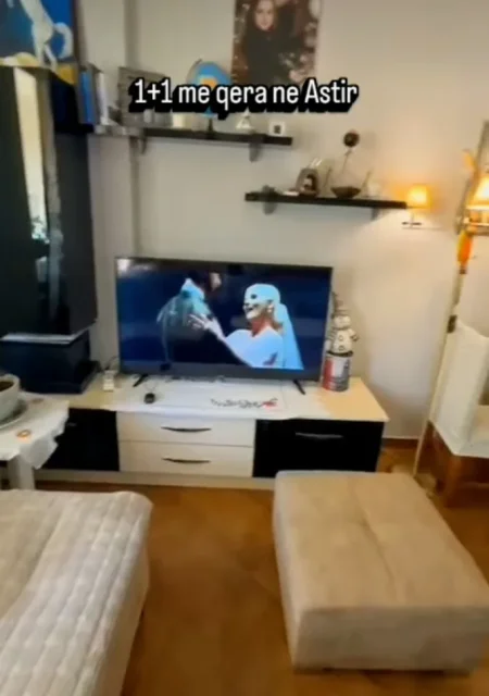 Tirane, jepet me qera apartament 1+1 Kati 5, 60 m² 430 € (prane ARC hotel, pas Raiffeisen bank)