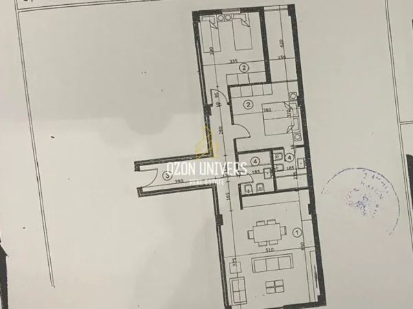 Tirane, shitet apartament 2+1+Ballkon Kati 6, 121 m² 151.675 € (Ali Demi)