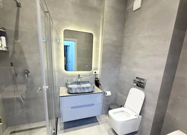 Tirane, jepet me qera apartament 2+1 Kati 4, 110 m² 550 € (Rezidenca Jaho/Fresk)