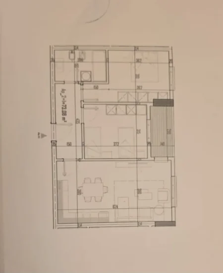 Tirane, shitet apartament 2+1 Kati 5, 84 m² 92.543 € (PASKUQAN MAJESTIC 1)