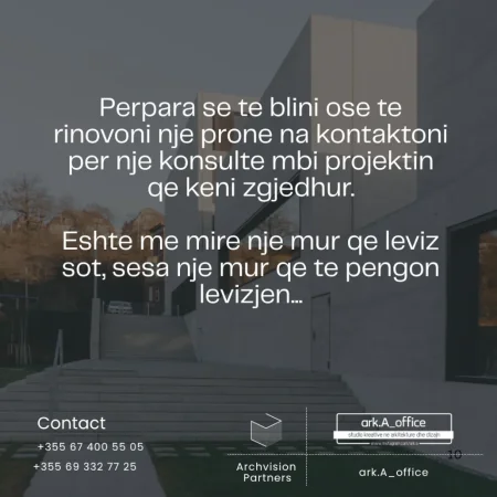 Tirane, oferte Konsuence ne projektim