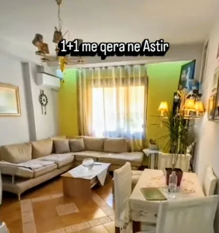Tirane, jepet me qera 1+1 Kati 5, 60 m² 