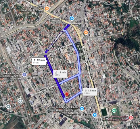 Lushnje, shes truall , 400 m² 85.000 € (Rruga Spiro Moisiu, prane qendres sanitare Lushnje)