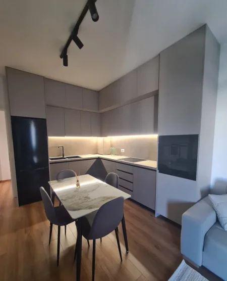 Tirane, jepet me qera apartament 1+1 Kati 3, 70 m² 700 € (Rruga Ali Visha)
