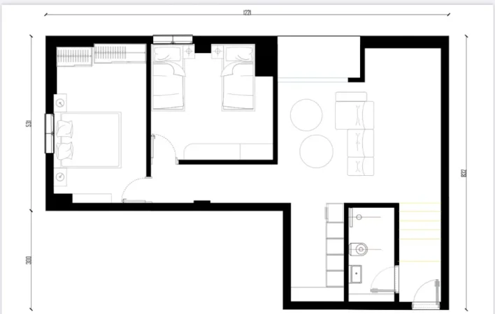 Tirane, shitet apartament 2+1 Kati 0, 100 m² 155.000 € (KOPSHTI ZOOLOGJIK)