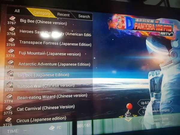 Lushnje, shes Play Station Box Game "Pandora 3D " me 8 mij lojra. Çmimi 50 mij lek te vjetra. ( lexoni te dhenat )