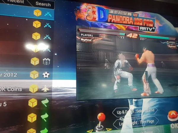 Lushnje, shes Play Station Box Game "Pandora 3D " me 8 mij lojra. Çmimi 50 mij lek te vjetra. ( lexoni te dhenat )