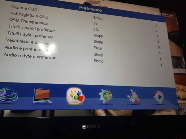 Lushnje, shes Dekoder Dvbt 2, per stacionet televizive. 11 mij lek te vjetra