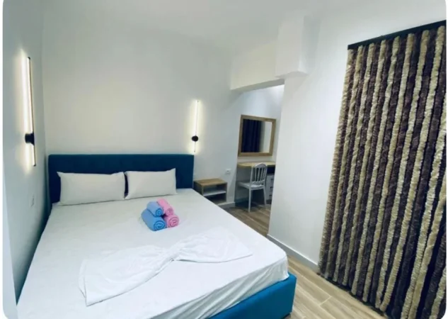Tirane, jepet me qera apartament 1+1 Kati 5, 70 m² 600 € (STADIUMI DINAMO)