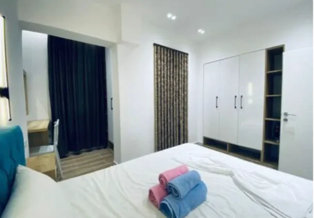 Tirane, jepet me qera apartament 1+1 Kati 5, 70 m² 600 € (STADIUMI DINAMO)