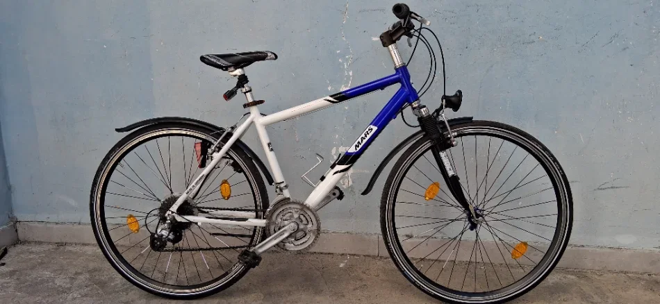 Tirane, oferte biciklete MARS️trekking28inch blu e hapur 200 €