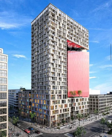 Tirane, shitet apartament 1+1+Ballkon Kati 14, 83 m² 215.500 € (Parku Olimpik)
