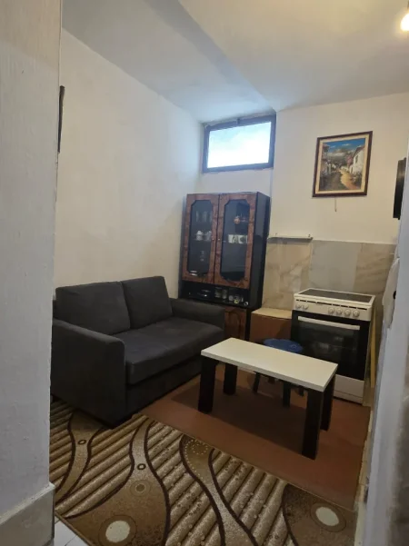 Tirane, jepet me qera garsonier Kati 1, 50 m² 300 € (pallati me shigjeta , deliorgji)